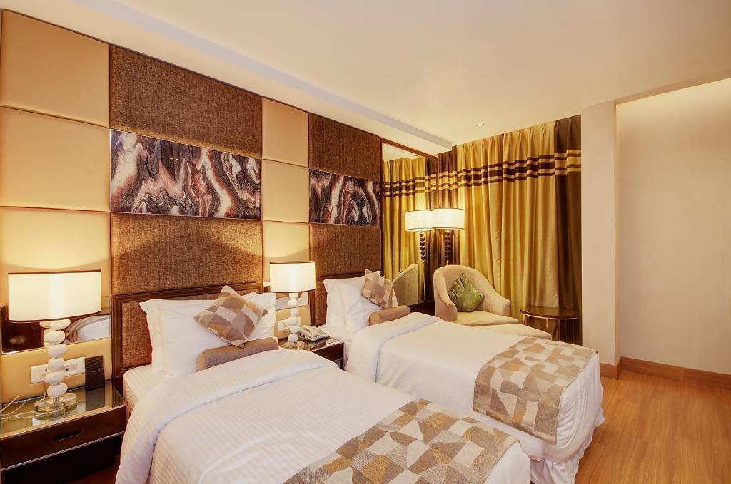 Palm Spring A Boutique Hotel New Delhi Chambre photo